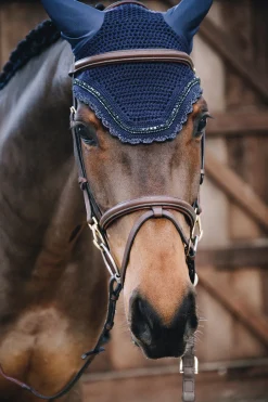 Kentucky Horsewear Wellington Stone & Pearl Fly Veil