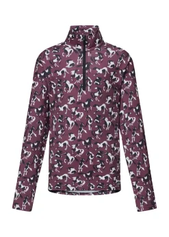 Kerrits® Kids’ On Course Quarter Zip Fleece Tech Top