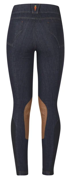 Kerrits Kids’ Stretch Denim Knee-Patch Breech