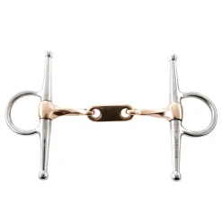 Korsteel® Stainless Steel Twisted Copper Mouth Dr. Bristol Full Cheek Bit