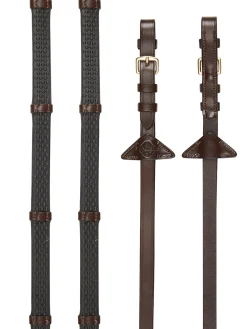 LeMieux® Soft Rubber Reins with Hand Stops