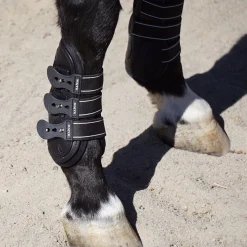 Majyk Equipe® Leather Jump Boots with Removable Impact Liners (Snap Closure)