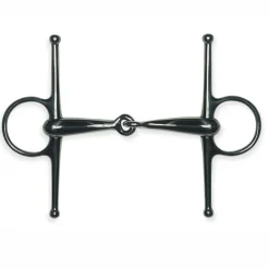 Metalab Jointed Thick, Hollow Full Cheek Snaffle Bit