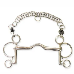 Metalab Low Port Pelham Bit-15mm