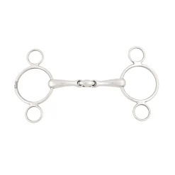 Metalab Magic System™ Double-Jointed French Link Continental Gag Bit
