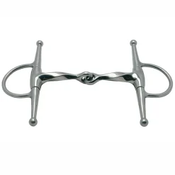 Metalab Twisted Full Cheek Snaffle Bit