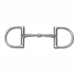 Myler® Dee without Hooks Comfort Snaffle with Narrow Barrel MB 01
