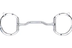 Myler® Eggbutt with Hooks Mullen Forward Tilt Low Ported Barrel MB 36