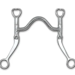 Myler® Flat Shank Medium Wide Mullen Port MB 16