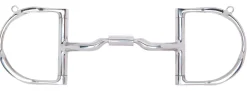 Myler® Low Port Comfort Snaffle Dee MB 04 Bit with Hooks