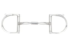 Myler® Medium D-Ring Wide Barrel MB 02 Comfort Snaffle with Hooks