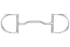 Myler® Mullen Barrel Low Port Medium D-Ring MB 36 with Hooks