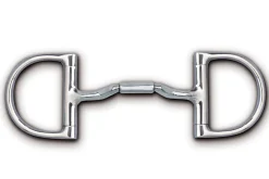 Myler® Mullen Barrel Low Port Medium D-Ring MB 36