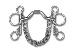 Myler® Ported Barrel Pelham MB 33