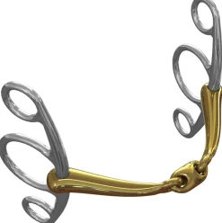 Neue Schule Tranz Angled Lozenge Jumper Bit - 16 mm mouth