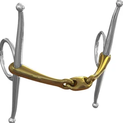 Neue Schule Tranz Angled Lozenge Full Cheek Bit - 16 mm mouth