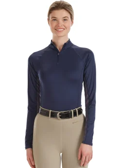 Noble Equestrian™ Ladies’ Ashley + Long Sleeve Solid Shirt