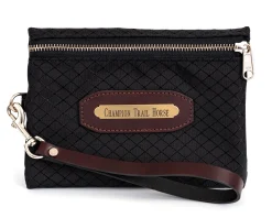 Perri’s® Champion Collection Wristlet with Leather Accents and Nameplate