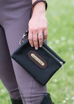 Perri’s® Champion Collection Wristlet with Leather Accents and Nameplate