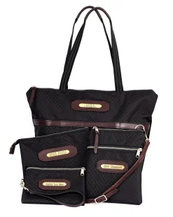 Perri’s® Champion Crossbody Bag with Leather Accents and Nameplate