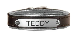 Perri’s® Padded Leather Nameplate Bracelet