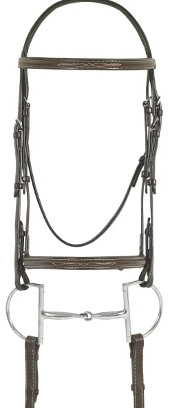 Pessoa® Pro Fancy-Stitched Raised Bridle