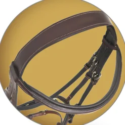 Pessoa® Pro Fancy-Stitched Wide Nose Bridle