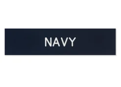 Plastic Stall Plate - 1 or 2 lines