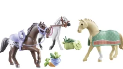 Playmobil® Three Horses Set with Accessories