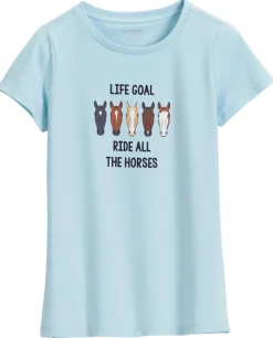 Riding Sport™ Kids’ Marietta Short Sleeve Graphic Tee