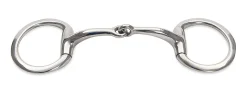 Shires Standard Curved Eggbutt Snaffle Bit