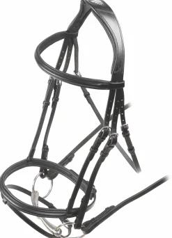 Shires Velociti Rapida Padded Raised Flash Bridle