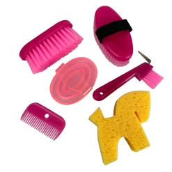 Showman® Kids’ Size Pink Glitter Grooming Kit