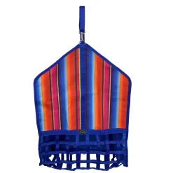 Showman® Neon Serape Webbed Slow Feed Hay Bag