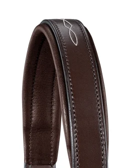 Showmark™ Classic Fancy-Stitched Leather Halter