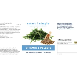 SmartEquine™ Smart & Simple® Vitamin E Pellets - 1.8 lbs.