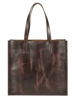 Snaffle Bit Leather Tote Bag
