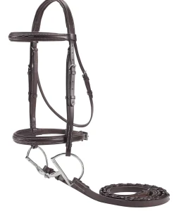 Suffolk™ Fancy-Stitched Single Crown Bridle