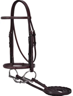 Suffolk™ Hunter Fancy-Stitched Bridle