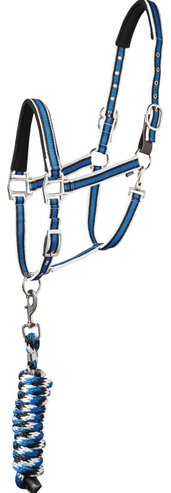 Suffolk™ Padded Striped Breakaway Halter & Lead