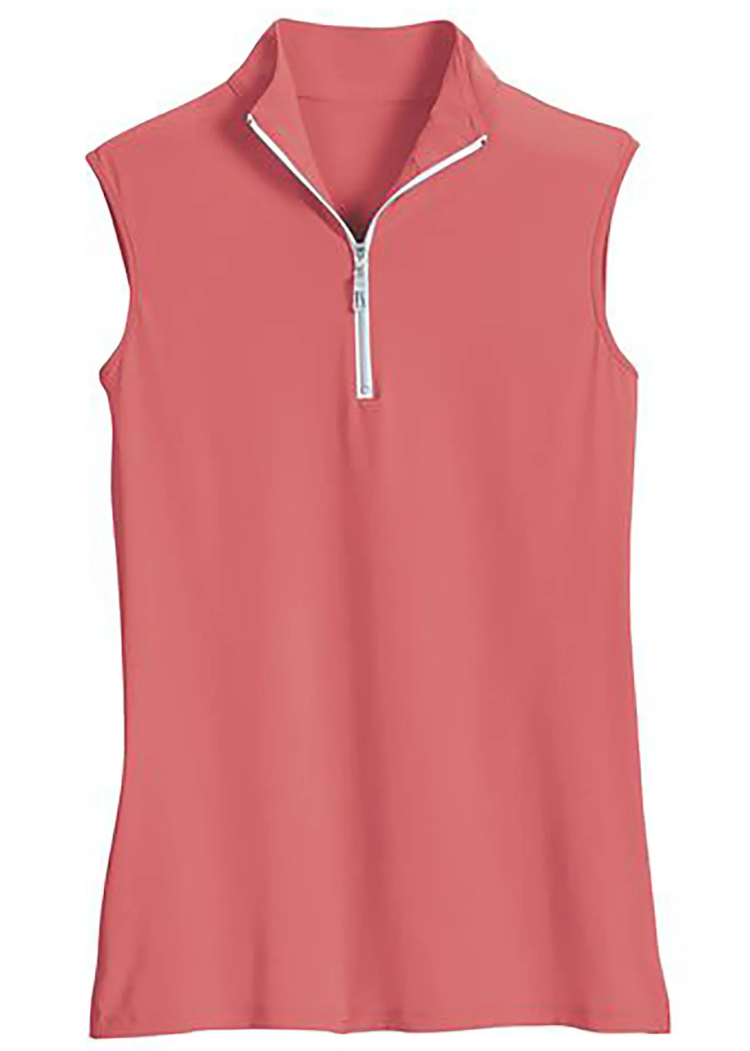 THE TAILORED SPORTSMAN™ Ladies’ IceFil® Quarter-Zip Sleeveless Sun Shirt