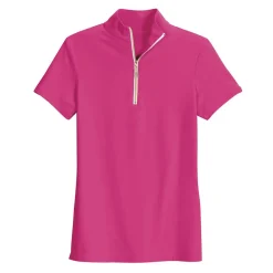 THE TAILORED SPORTSMAN™ Ladies’ IceFil® Quarter-Zip Short Sleeve Sun Shirt