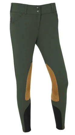 THE TAILORED SPORTSMAN™ Ladies’ Low-Rise Vintage Patch Breech with Boot Sock Bottoms
