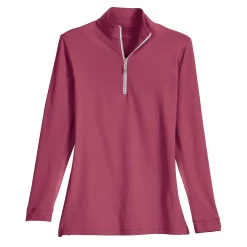 THE TAILORED SPORTSMAN™ Ladies’ IceFil® Quarter-Zip Long Sleeve Sun Shirt
