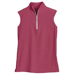 THE TAILORED SPORTSMAN™ Ladies’ IceFil® Quarter-Zip Sleeveless Sun Shirt