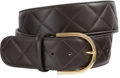 THE TAILORED SPORTSMAN™ Quilted Leather C Belt