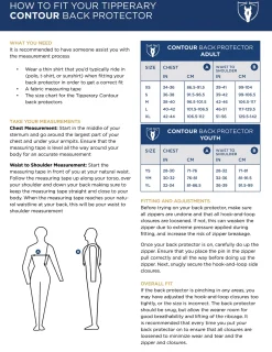 Tipperary™ Adults’ Contour Flex Back Protector