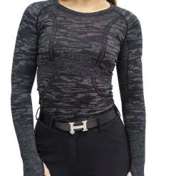 TKEQ Ladies’ Kennedy Seamless Long Sleeve Top
