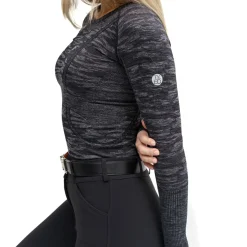 TKEQ Ladies’ Kennedy Seamless Long Sleeve Top