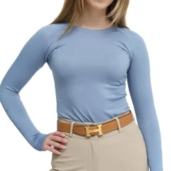 TKEQ Ladies’ Kennedy Seamless Long Sleeve Shirt 2.0